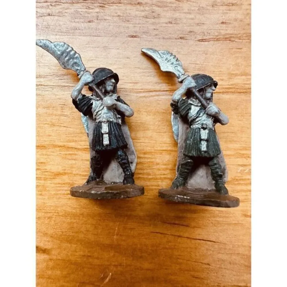 Ral Partha Miniature Fantasy AD&D‎ Hand Painted 1979 Set Of 4